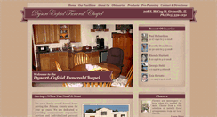 Desktop Screenshot of dcfunerals.com